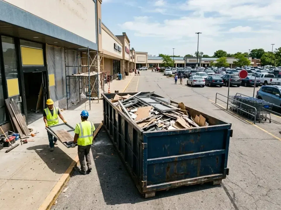 retail-store-renovation-debris-003 — frequently asked questions, Roll-off Dumpster Rentals in Bryn Mawr, PA